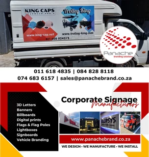 Corporate branding and signage