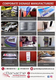 Corporate Branding Signage, Design and Manufacture