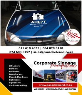 Corporate Branding, Billboards, Light Boxes, Estate Agent boards and more