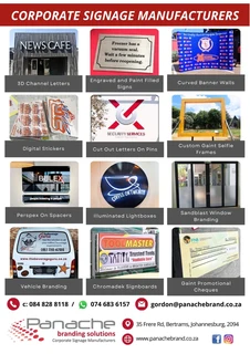 Branding and signage, you name it, we can do it..