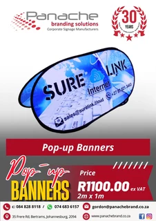 Banners, signs, car wraps and magnets, personalised wall paper and much more