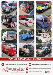 Banners, signs, car wraps and magnets, personalised wall paper and much more