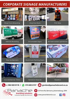 Banners. Billboards. Light boxes. Complex signage and so much more