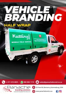 Custom gazebos, corporate branding, coffin wraps and more