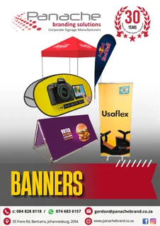 Banners, signs, light boxes, wraps and more
