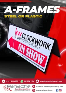 Light boxes, billboards, signage from small to massive, we have it available