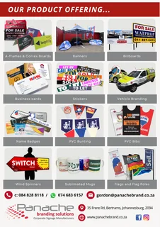 Corporate signage, shop front, 3D letter, Light boxes and more