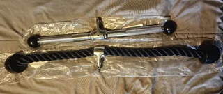 Tricep Rope and Tricep - Bicep bar R299 EACH.