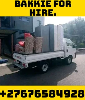 Bakkie For Hire Household Removals