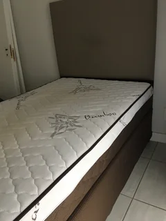 Combo: 3/4 base and mattress goes with Head board