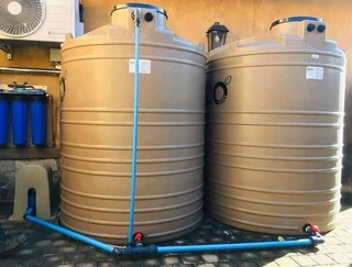 10000l   and 5000l  and 2500l   Jojo Tanks for sales and Pumps  ..0.75hp
