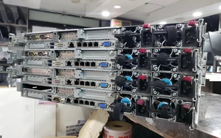 HP Proliant DL360 Gen9  Server -  2 x Xeon E5-2620 V3 - 64GB RAM PC4 - 6 x 300 GB SAS HDD