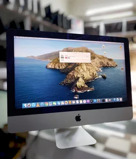 iMac 21.5-Inch &#34;Core i5&#34; 3.1GHz 8GB RAM 256GB SSD ( Retina 4K Late 2015) |LCD Burn| Silver