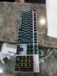 AULA Mountain SZ016 Backlit Mechanical Keyboard – Blue Switches, Gaming