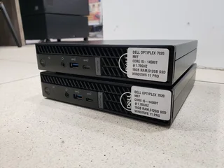Dell optiplex  7020 MFF, Core i5 14500T (14th Gen), 16GB RAM 512GB SSD