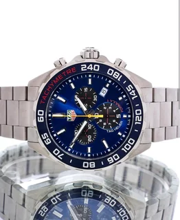 Tag Heuer F1 Red Bull Mens Chronograph Watch Blue Dial