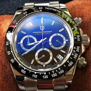 Pagani Design 40mm Mens Quartz Chronograph Watch