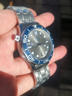 Omega Seamaster Professional 300m Mens Automatic Watch Grey Dial