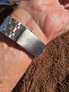 Omega Seamaster Professional 300m Mens Two Tone Automatic Watch Blue Dial