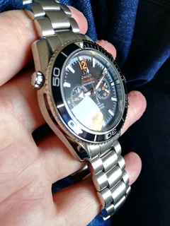 Omega Seamaster Planet Ocean Chronograph Mens Watch