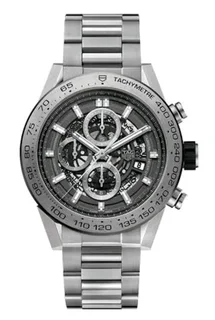 Tag Heuer Carrera 01 Mens Chronograph Watch Skeleton Dial
