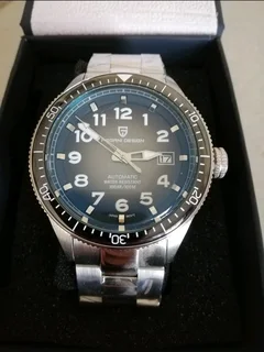 Pagani Design 43mm Mens Automatic 100m Waterproof Watch