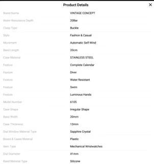 Rdunae 41mm Mens 150m Two Tone Automatic Divers Watch