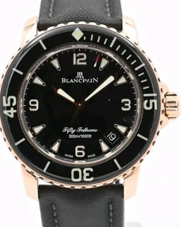 Blancpain Fifty Fathoms Mens Automatic 45mm Watch