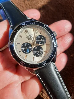 Tag Heuer Autavia Mens Chronograph Watch Panda Dial
