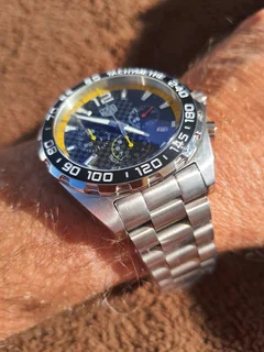 Tag Heuer F1 Mens Chronograph Watch Quartz Chronograph Checkered flag dial