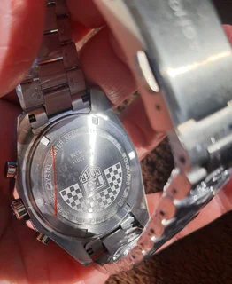 Tag Heuer F1 Mens Chronograph Watch Quartz Chronograph Checkered flag dial