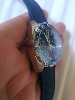 Tag Heuer F1 Red Bull Mens Chronograph Watch Blue Dial