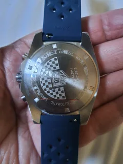 Tag Heuer F1 Red Bull Mens Chronograph Watch Blue Dial