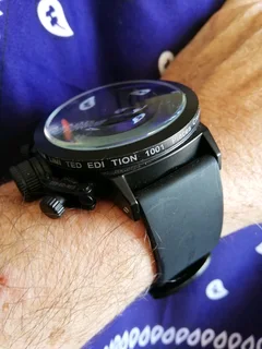 U-boat Classico Italo Fontana Mens Automatic Watch Black/Orange