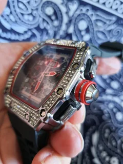 Richard Mille RM11 Diamond Bezel Chronograph Watch