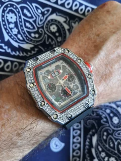 Richard Mille RM11 Diamond Bezel Chronograph Watch