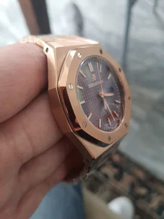 Audemars Piquet Royal Oak Jumbo Mens Automatic Watch Rose Gold
