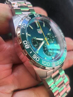 Tag Heuer F1 Red Bull Mens Chronograph Watch Blue Dial