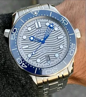 Omega Seamaster Professional 300m Mens Automatic Watch Grey Dial