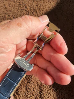 Omega Speedmaster Chronograph Mens Watch Steel Blue