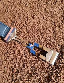 Tag Heuer Carrera Mens Chronograph Watch Blue sunburst Dial