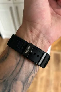 Breitling Endurance Pro 44mm Mens Sports Chronograph Watch Black on Black