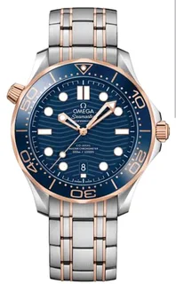 Omega Seamaster Professional 300m Mens Two Tone Automatic Watch