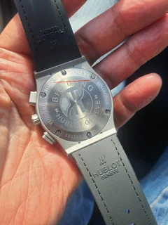 Hublot Classic Fusion Mens Chronograph Watch Grey dial