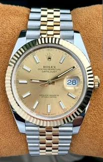 Rolex Datejust Two Tone Mens Automatic Watch