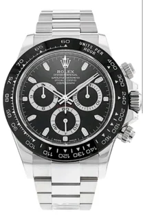Rolex Daytona Mens Automatic Watch Black Dial