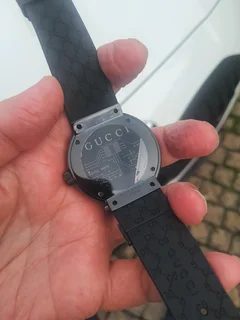 Gucci High Fashion Quartz Watch With Rubber Strap