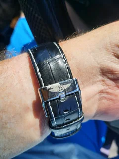 Breitling Navitimer Mens 46mm Chronograph Watch Silver Panda Dial