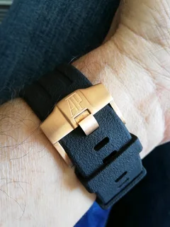 Audemars Piquet Royal Oak Offshore Mens Chronograph Watch Rose Gold