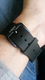 U-boat Classico Italo Fontana Mens Automatic Watch Black/Yellow